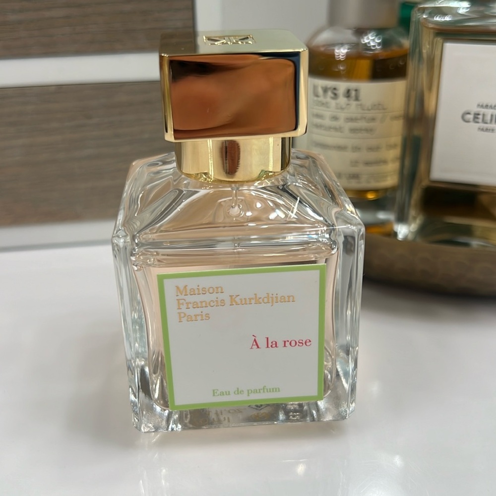 Maison Francis Kurkdjian À la Rose Eau de Parfum with Gold Cap